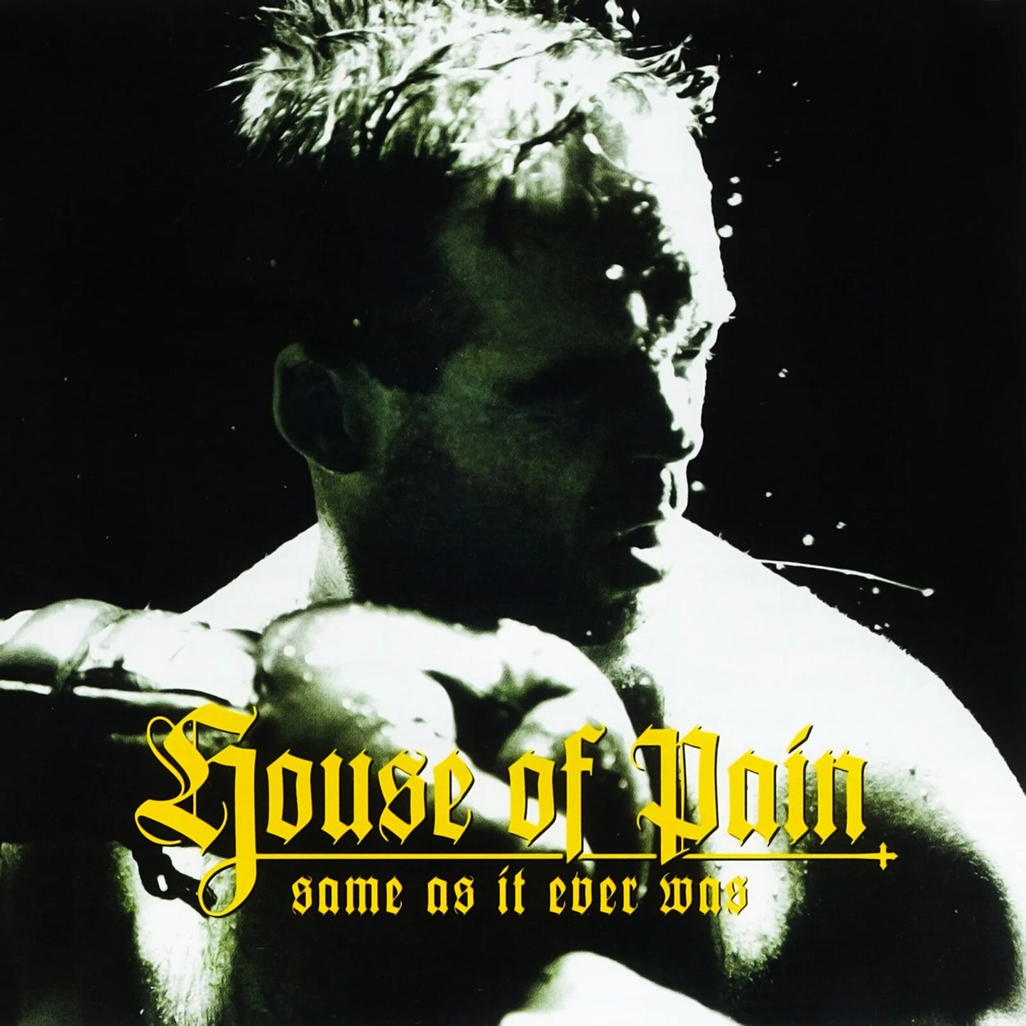 Album cover for House of Pain’s “Same as It Ever Was” featuring a portrait.