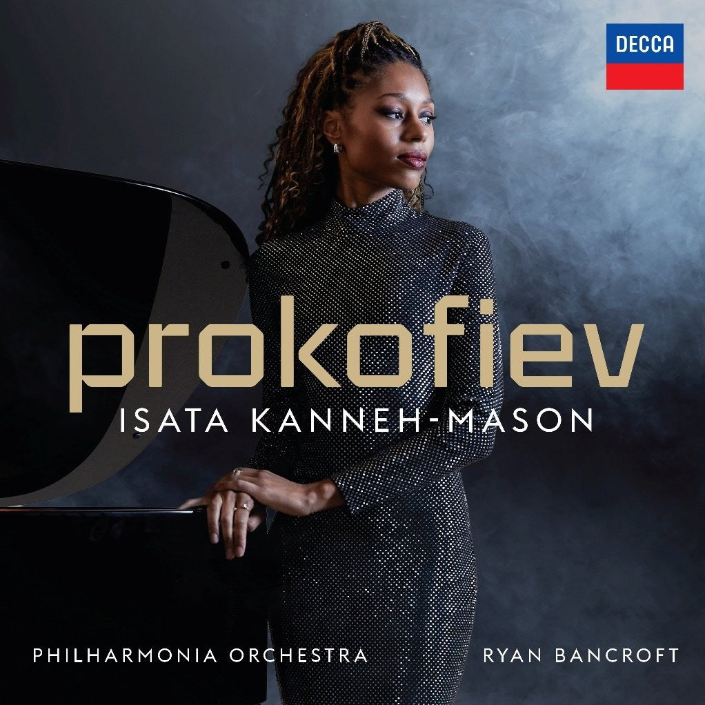 CD cover featuring Isata Kanneh-Mason, a pianist, with text "Prokofiev".