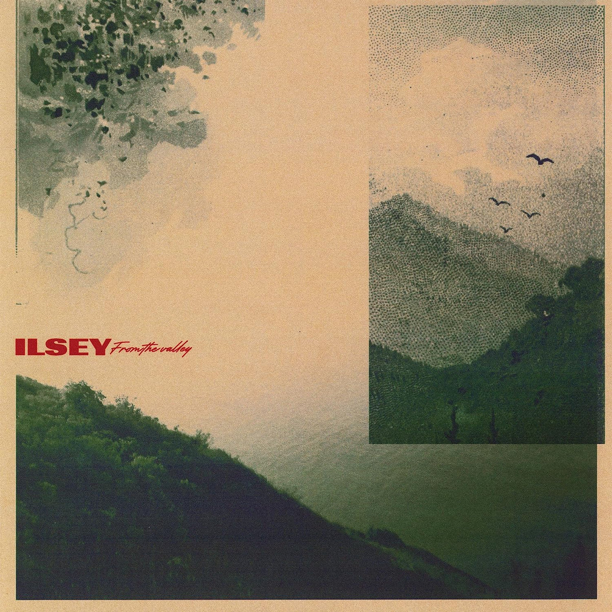 CD cover for Ilsey’s “From The Valley” featuring a landscape scene.