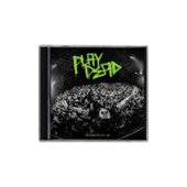CD case for "Playdead" with green text and grayscale imagery.