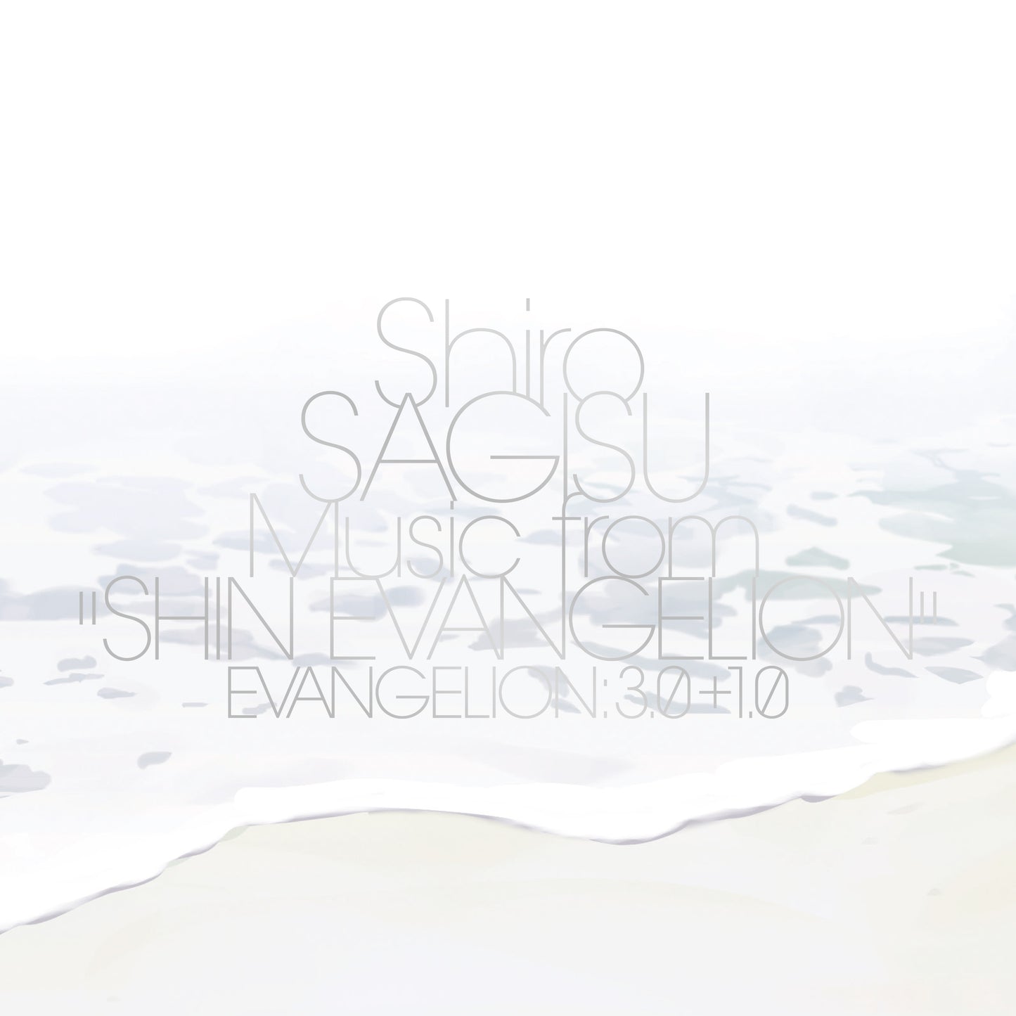 Vinyl record cover for Shiro Sagisu’s “Music from SHIN EVANGELION.”
