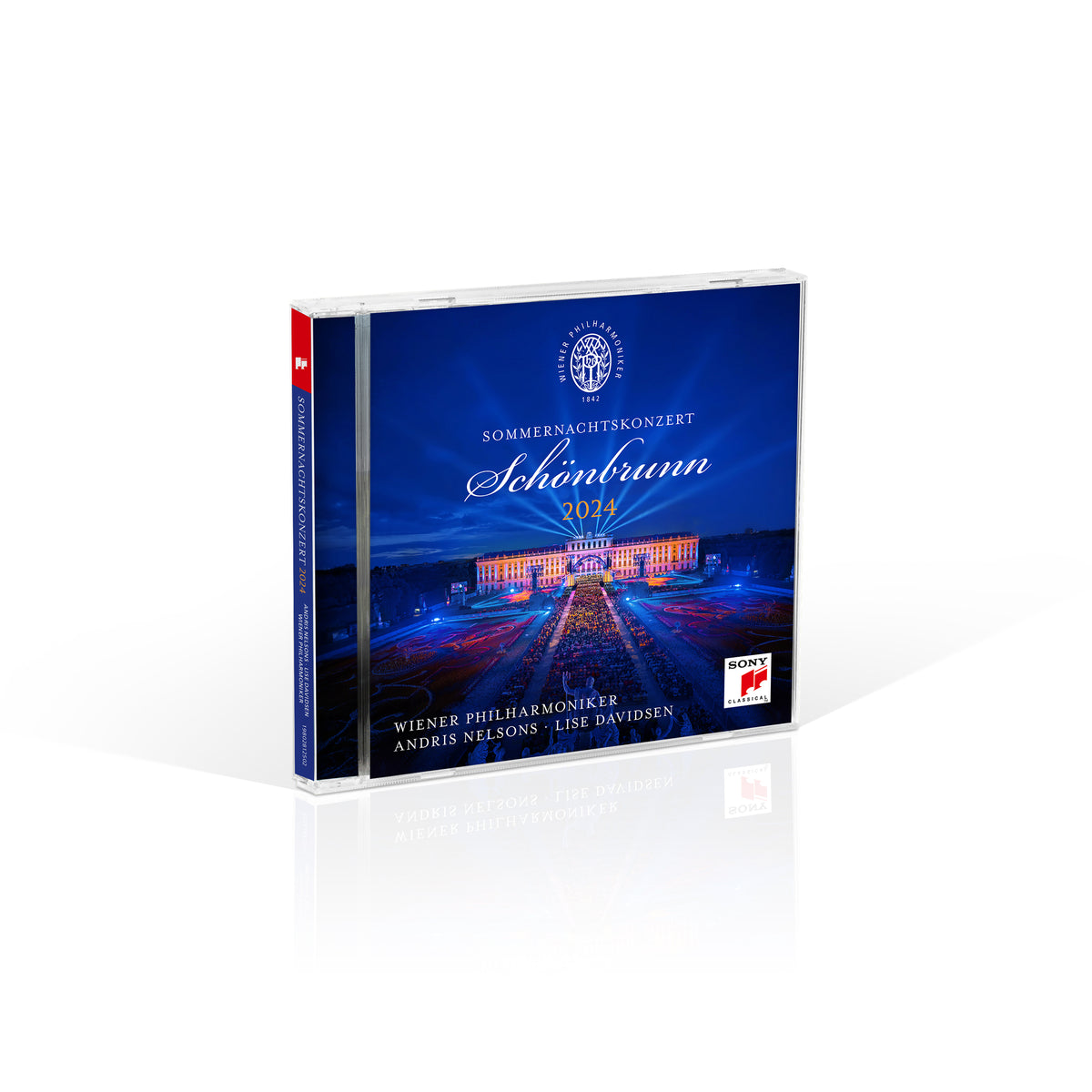 CD case for Andris Nelsons’ 2024 Summer Night Concert album.