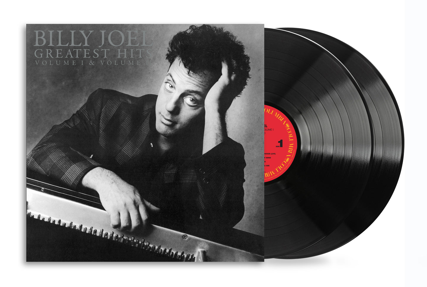 Billy Joel’s “Greatest Hits Volume I & II” double vinyl record album.