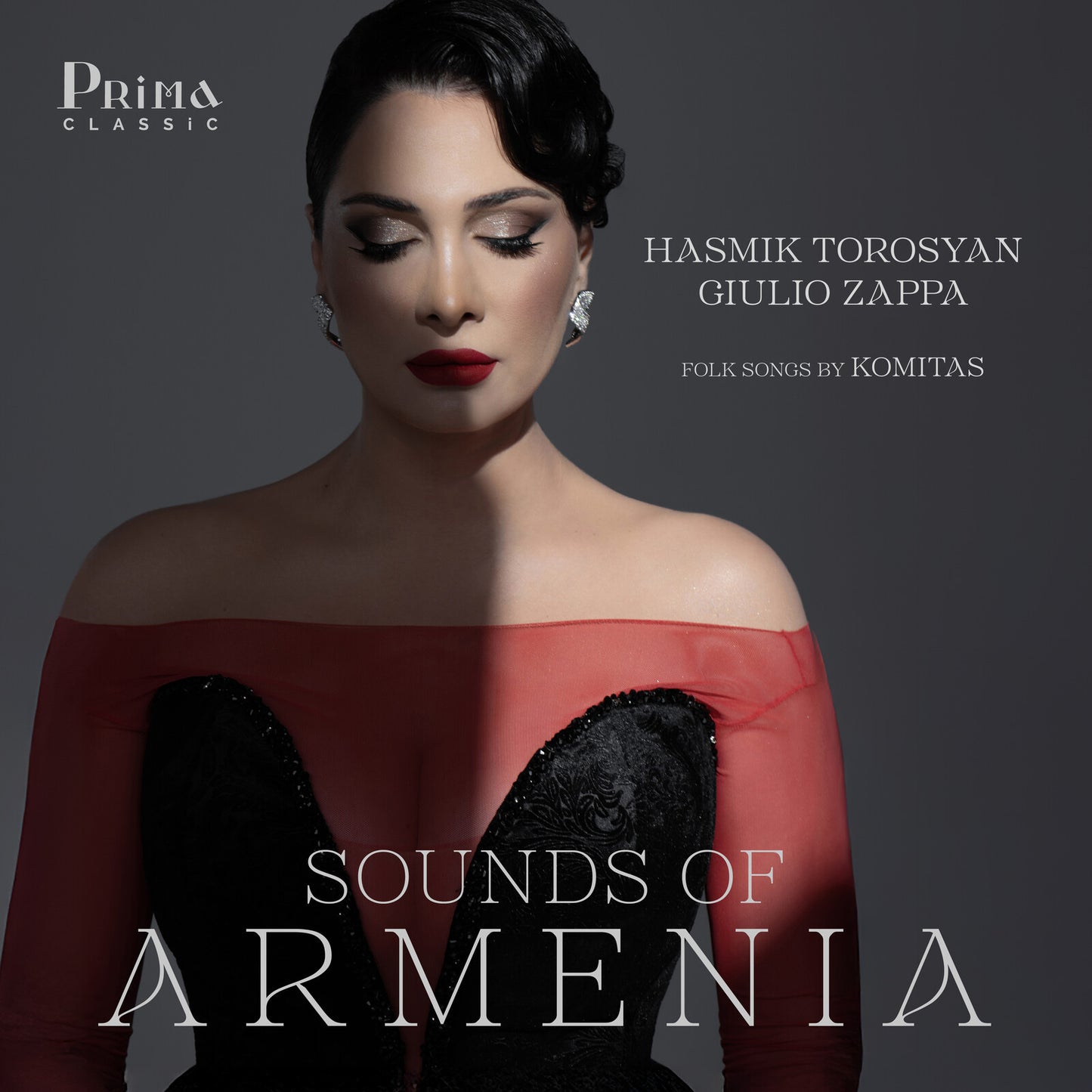CD cover featuring Hasmik Torosyan, with text “Sounds of Armenia.”