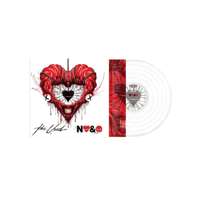 Album cover for The Used’s “In Love And Death” with sketched art.