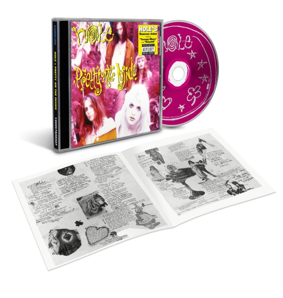 Hole - Pretty on the Inside" 35th Anniversary CD with booklet and inserts.