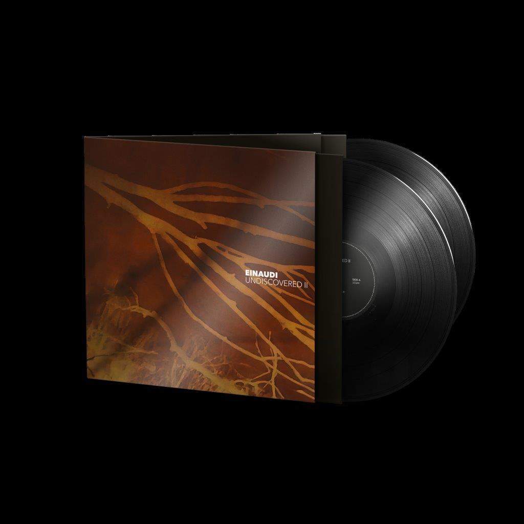 Ludovico Einaudi "Undiscovered Vol. 2" vinyl record with abstract cover art.