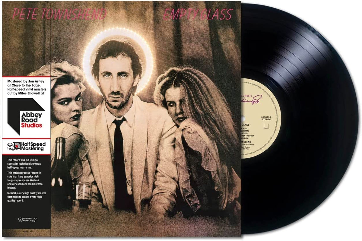 Pete Townshend’s “Empty Glass” vinyl record, half-speed mastered edition.