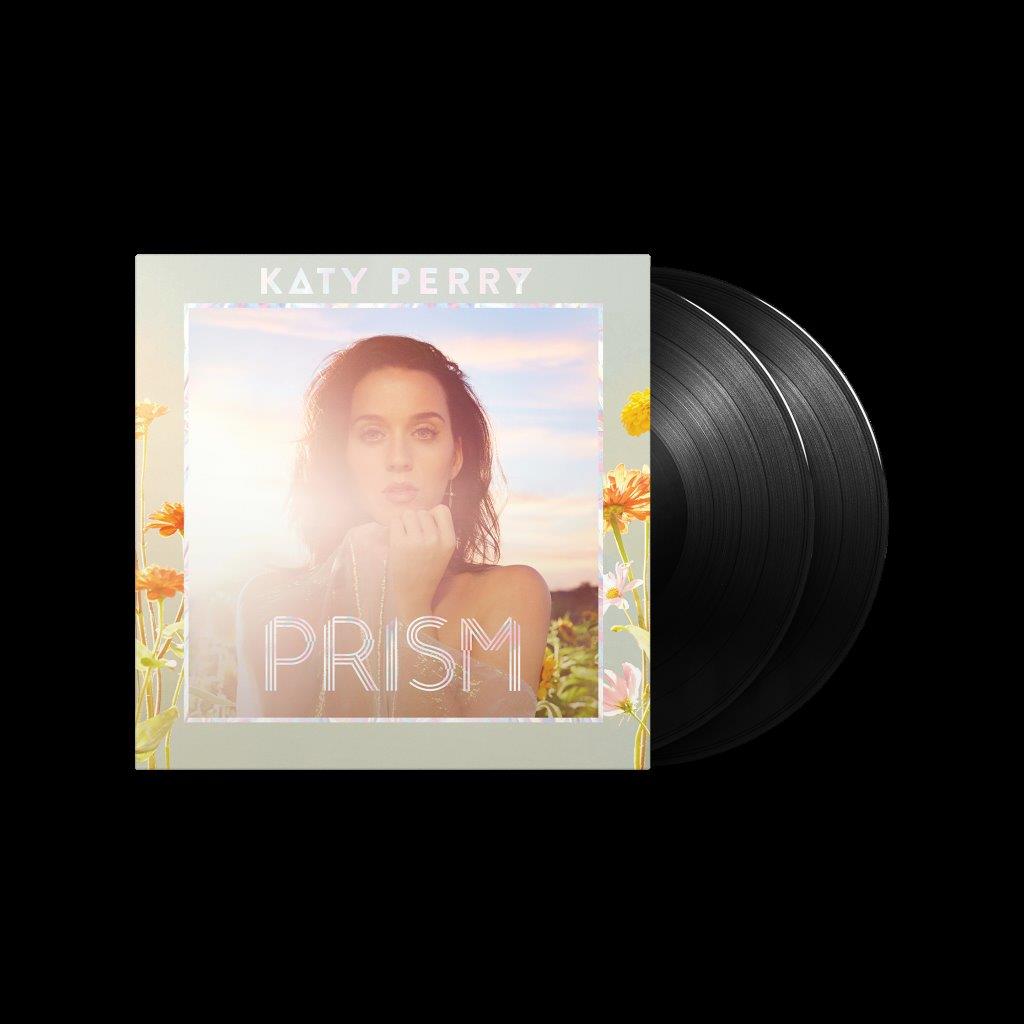 Katy Perry’s “Prism” 10th Anniversary Edition vinyl record with portrait cover.