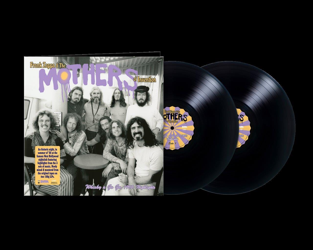 Frank Zappa & The Mothers of Invention vinyl record with album cover.