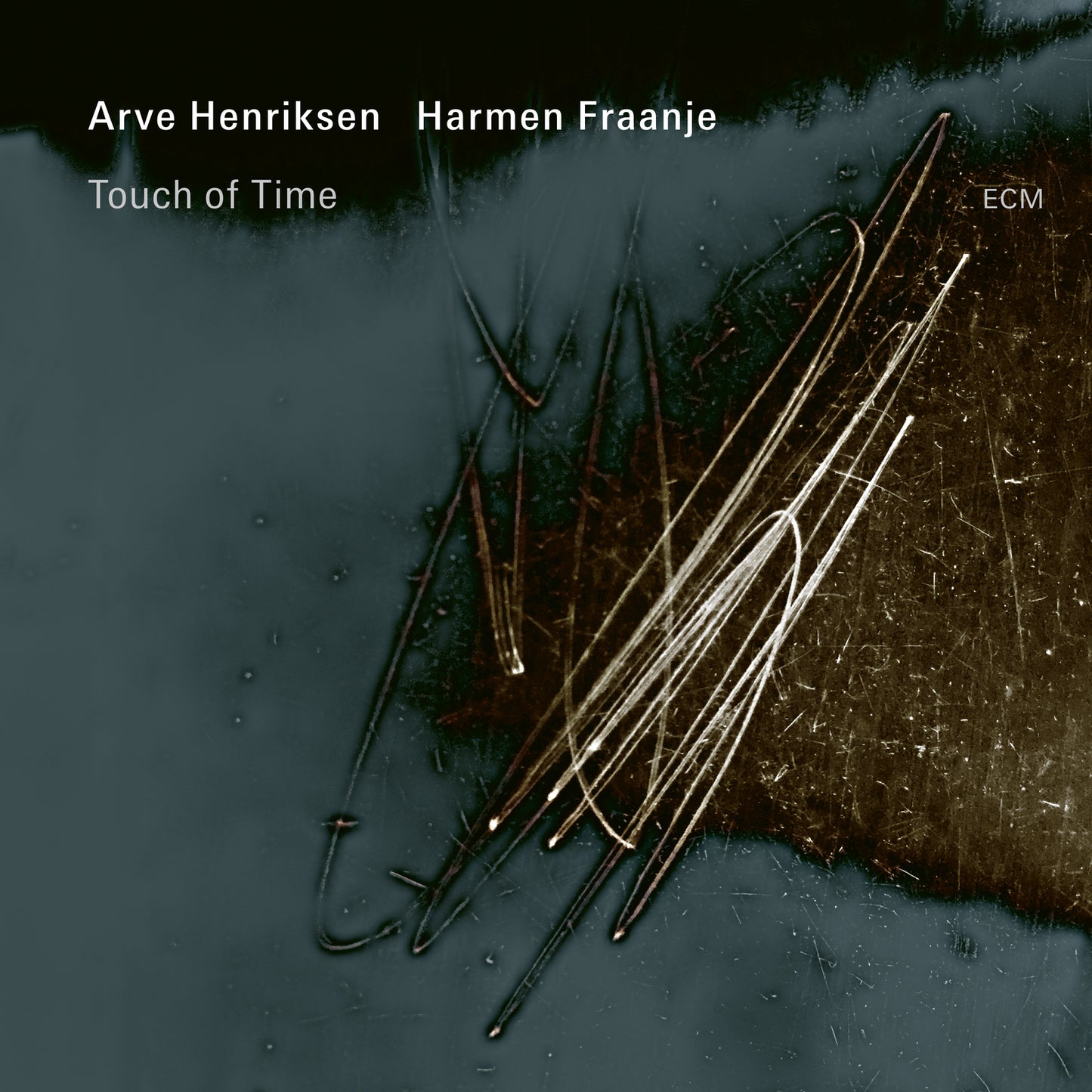 Album cover for "Touch Of Time" by Arve Henriksen & Harmen Fraanje.