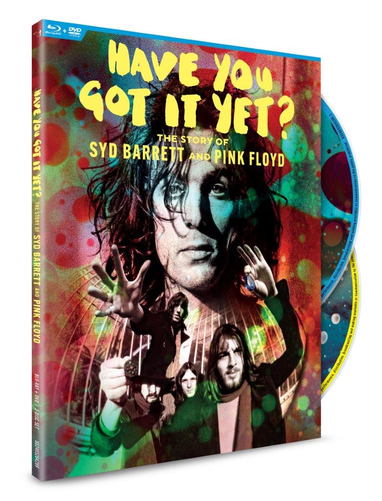 DVD cover for “Have You Got It Yet?” featuring Syd Barrett and Pink Floyd.