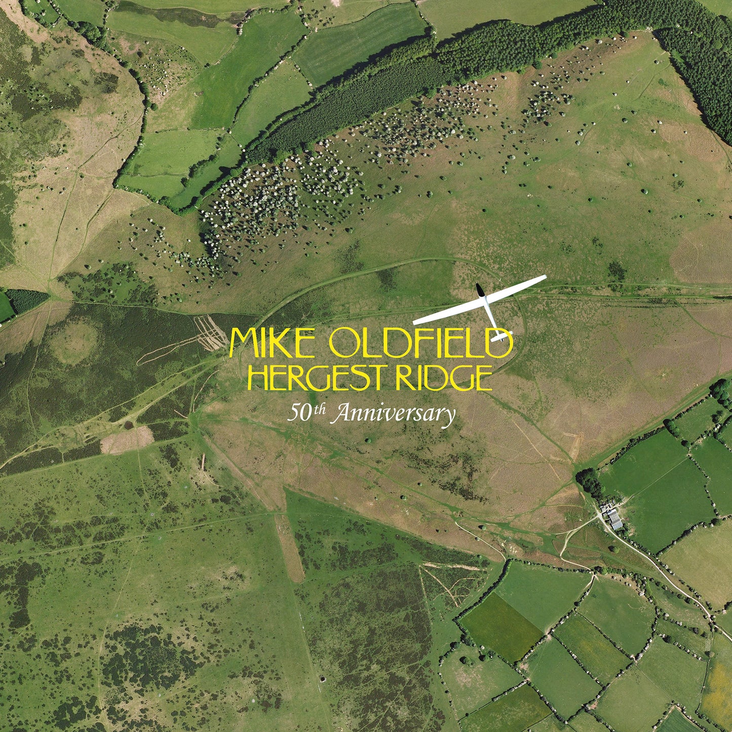 Vinyl record of Mike Oldfield’s “Hergest Ridge,” celebrating its 50th anniversary.