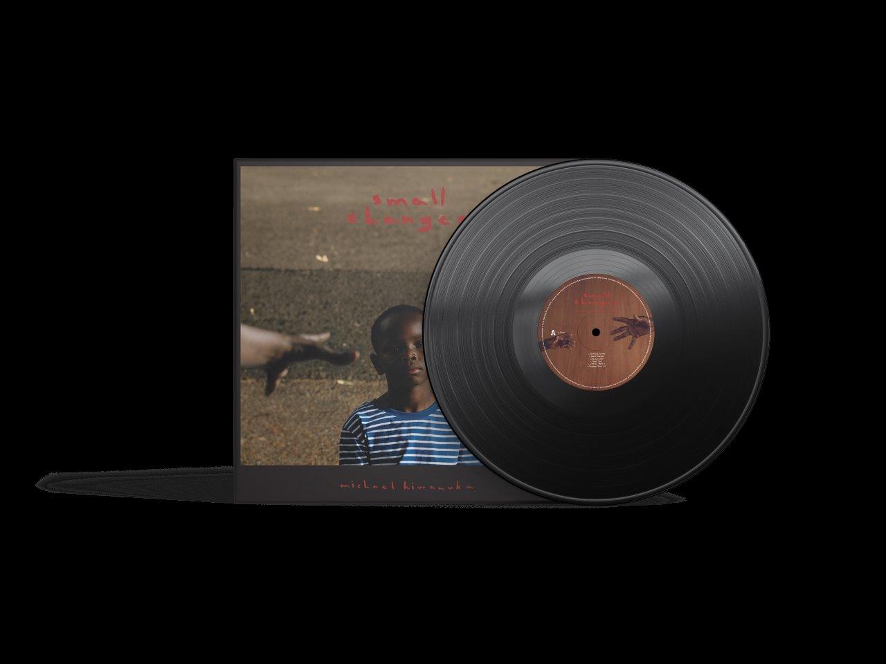 Vinyl record and album cover for Michael Kiwanuka’s “Small Changes.”