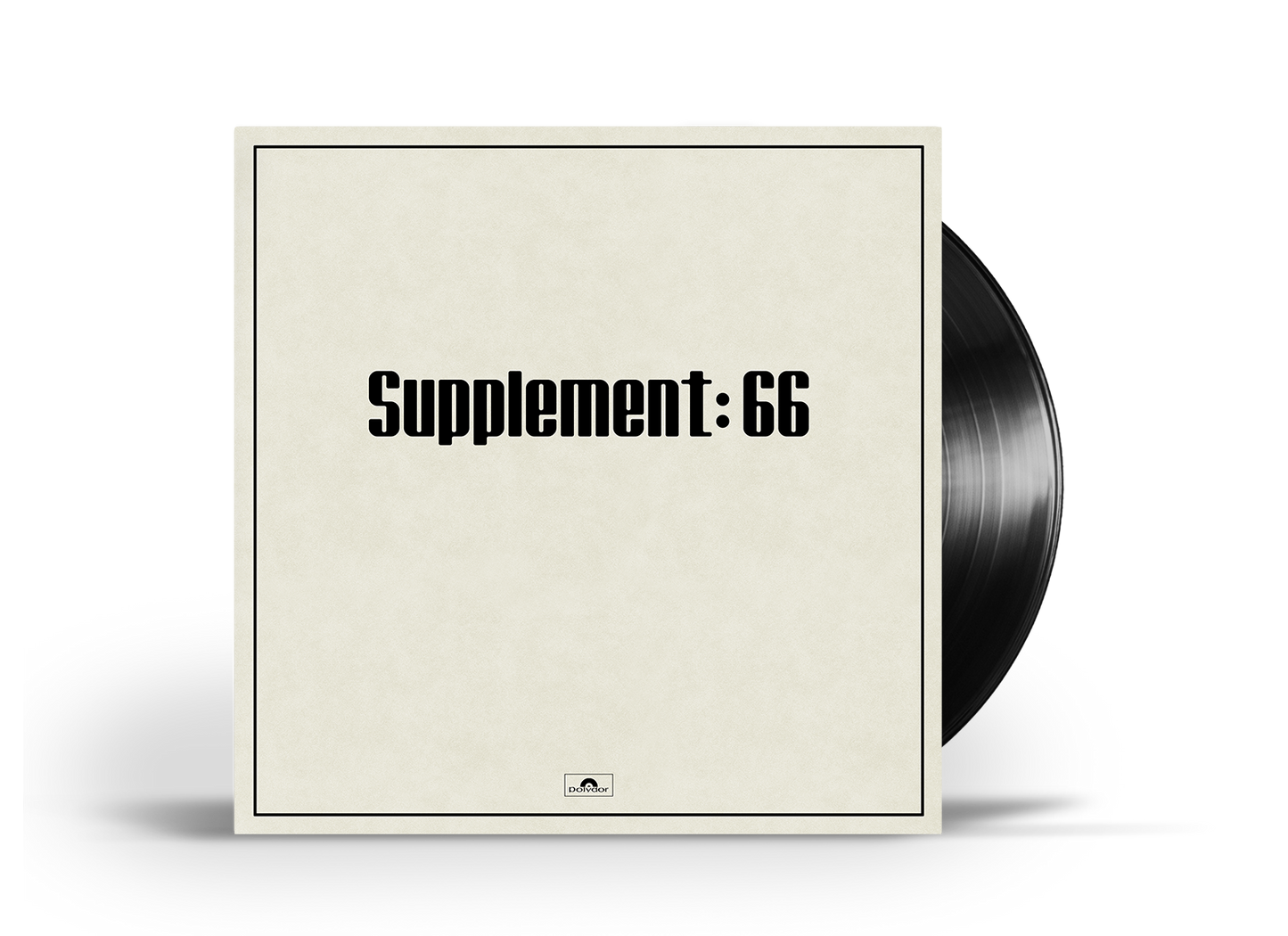 Paul Weller’s “Supplement: 66” vinyl record with beige cover and black text.