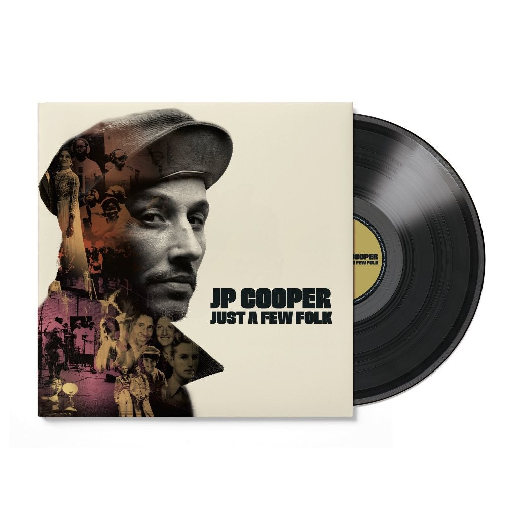 JP Cooper "Just a Few Folk" vinyl record with portrait cover art.