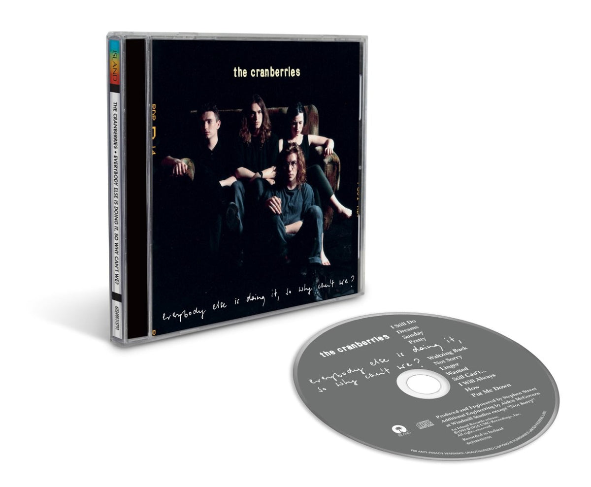 The Cranberries album "Everybody Else Is Doing It…" CD case and disc.