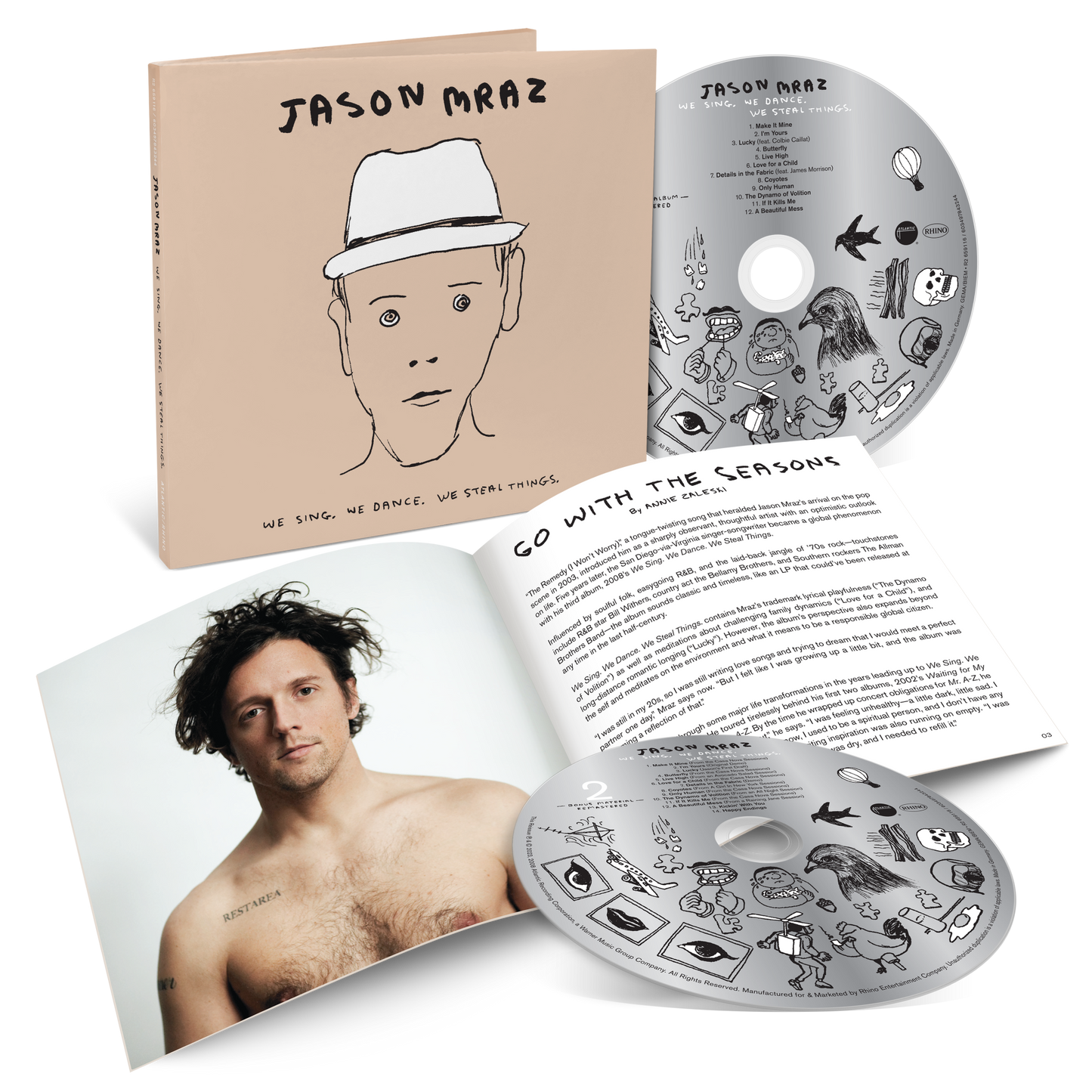 Jason Mraz - We Sing. We Dance. We Steal Things. We (DLX 2CD)