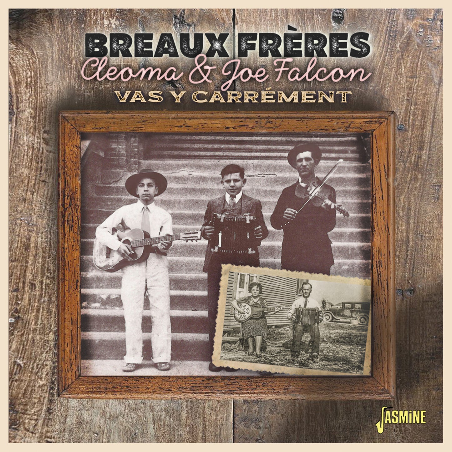 CD cover featuring a vintage black and white photo of musicians.