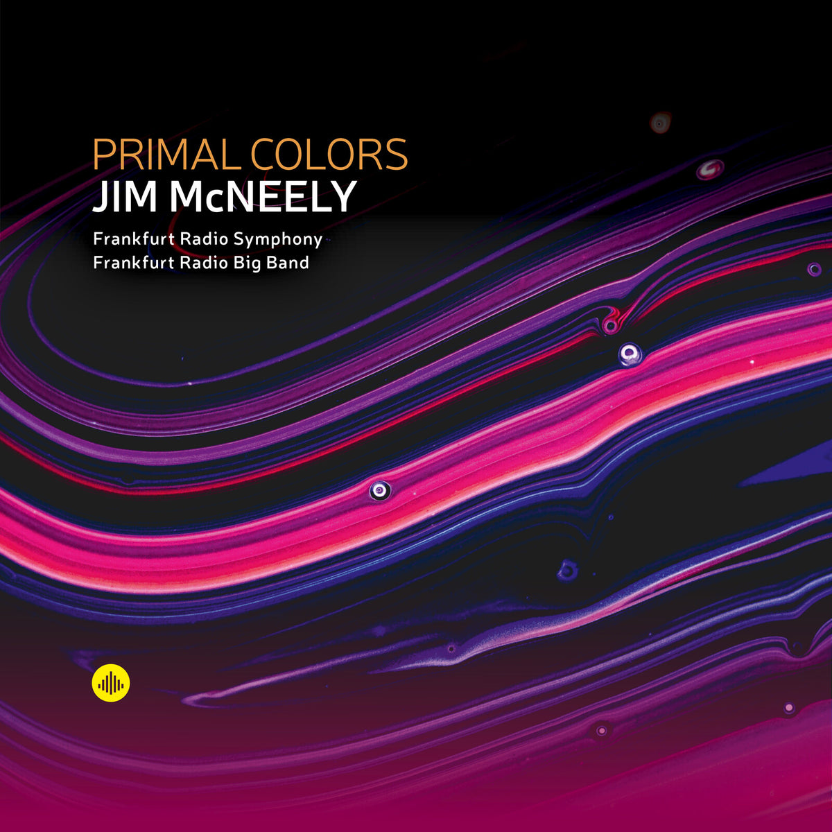 CD cover for “Primal Colors” by Jim McNeely and Frankfurt Radio Big Band.