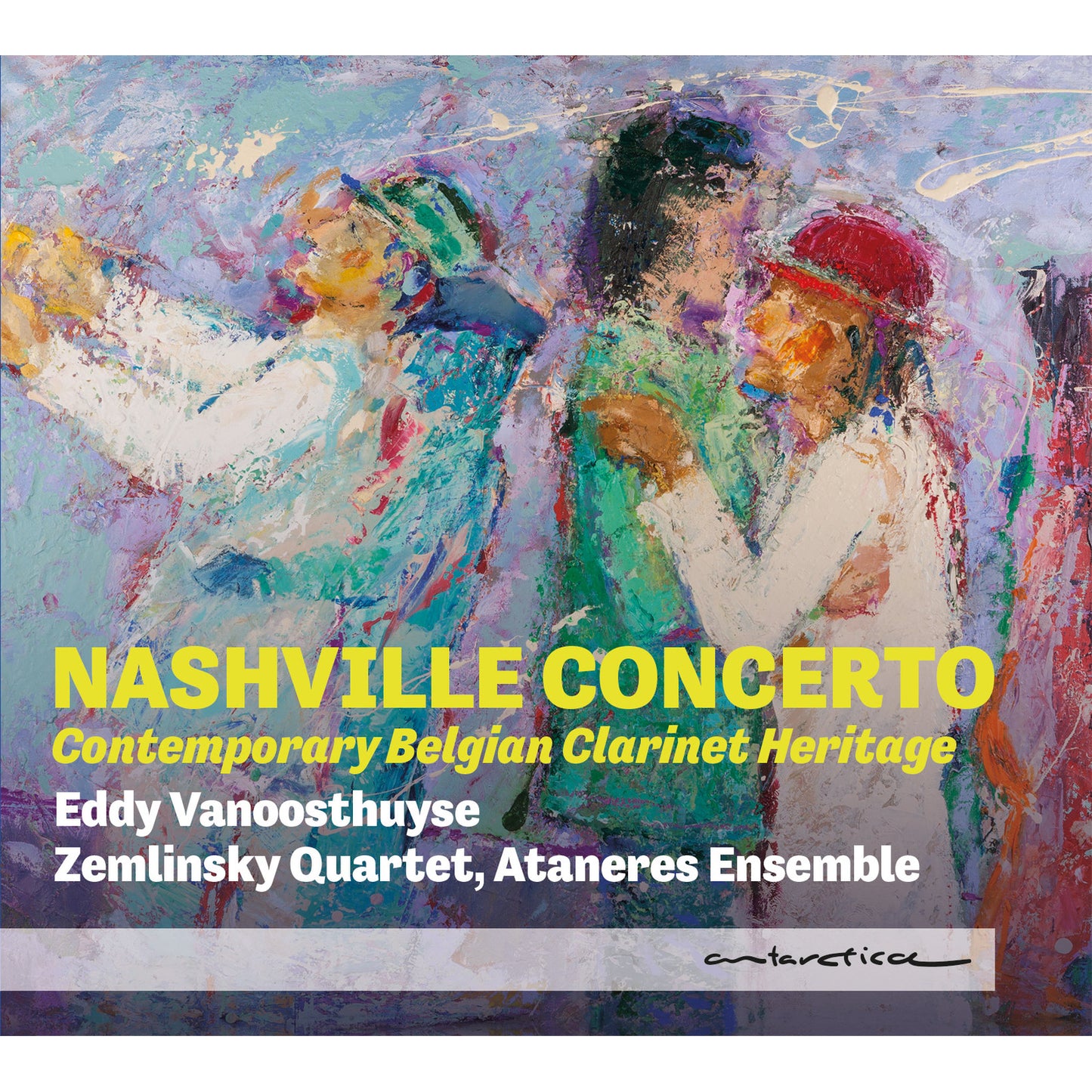 CD cover: abstract painting with text "Nashville Concerto" and artist names.