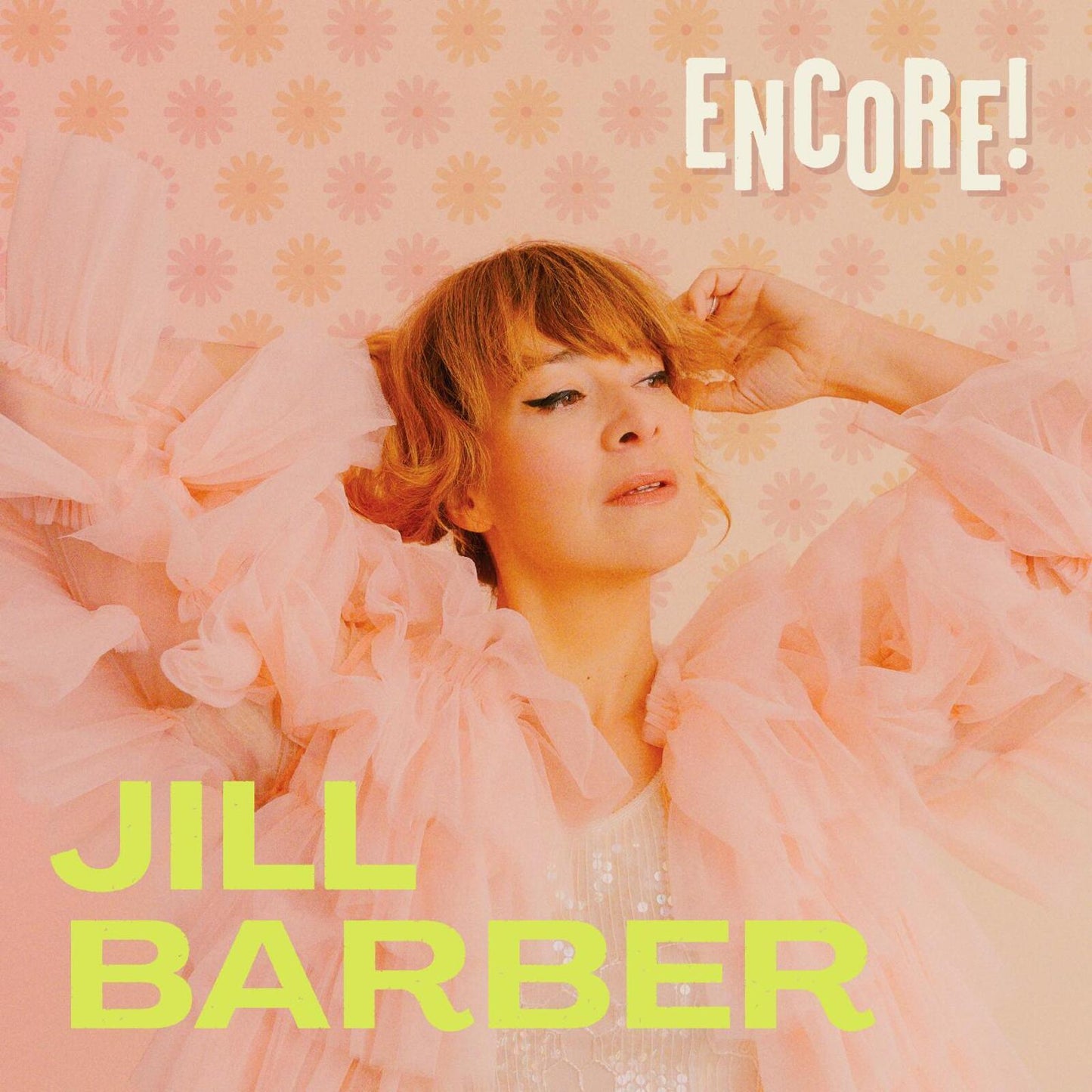 Album cover for Jill Barber’s Encore! featuring a portrait of the artist.