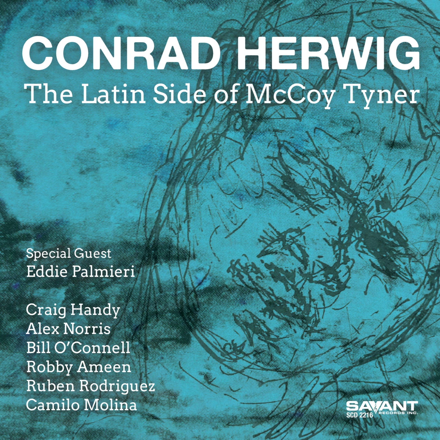 CD cover for Conrad Herwig’s “The Latin Side Of McCoy Tyner” album.