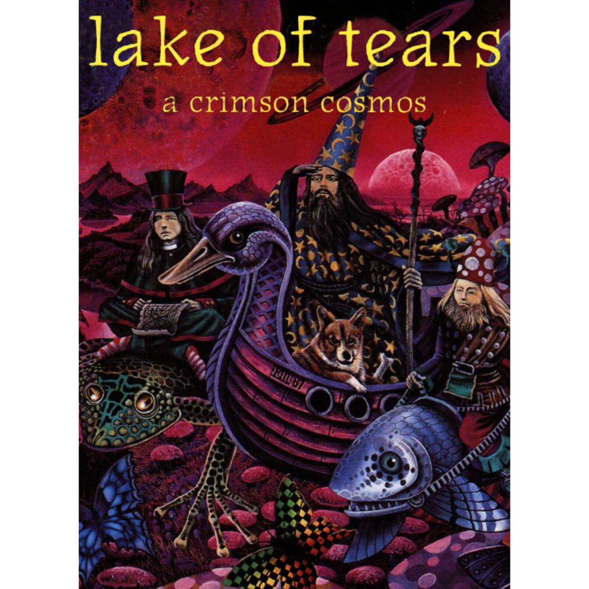 CD cover: fantastical scene with figures, animals, and a boat.