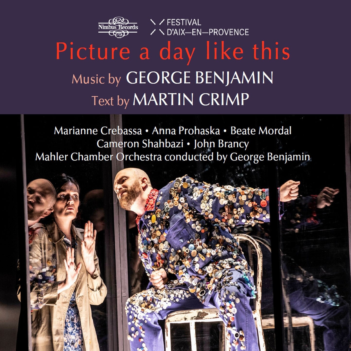 CD cover for "Picture a Day Like This" opera with performers in costume.