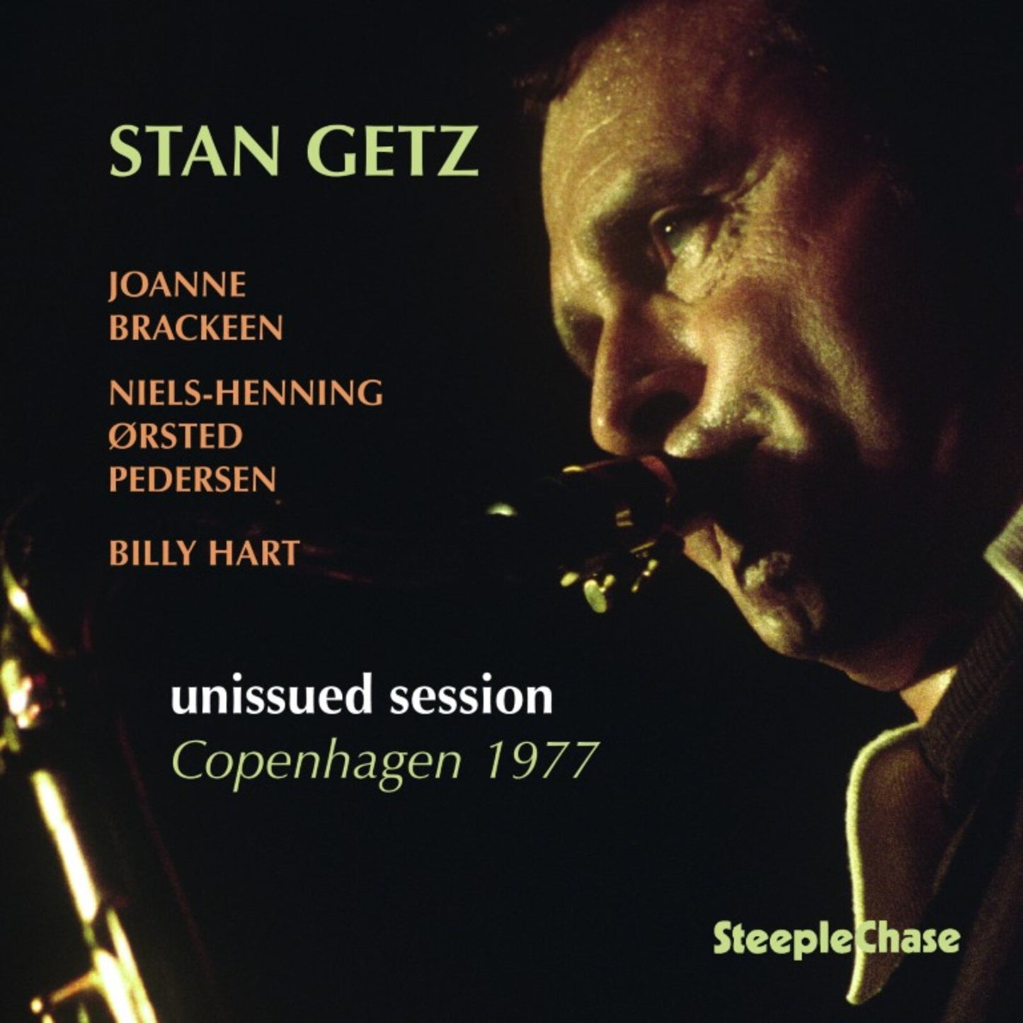Stan Getz CD cover featuring a portrait of the jazz musician.
