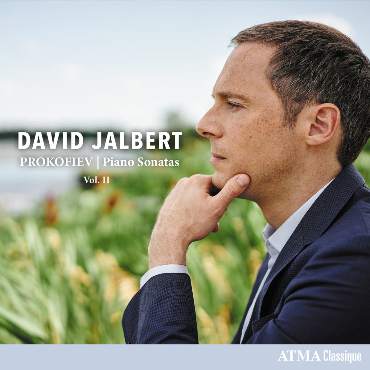 David Jalbert album cover for Prokofiev Piano Sonatas Vol. II.