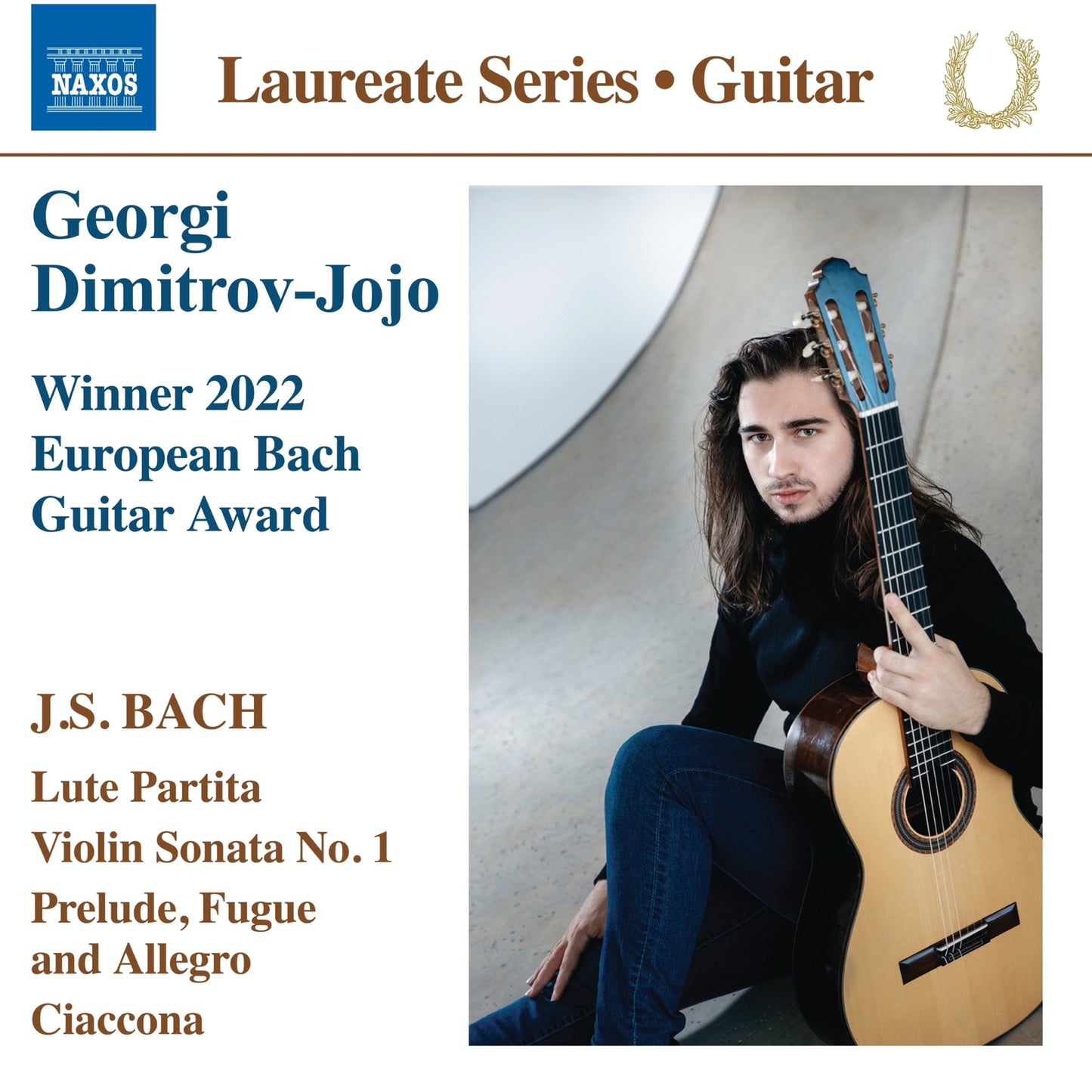 CD cover featuring guitarist Georgi Dimitrov-Jojo and text details.