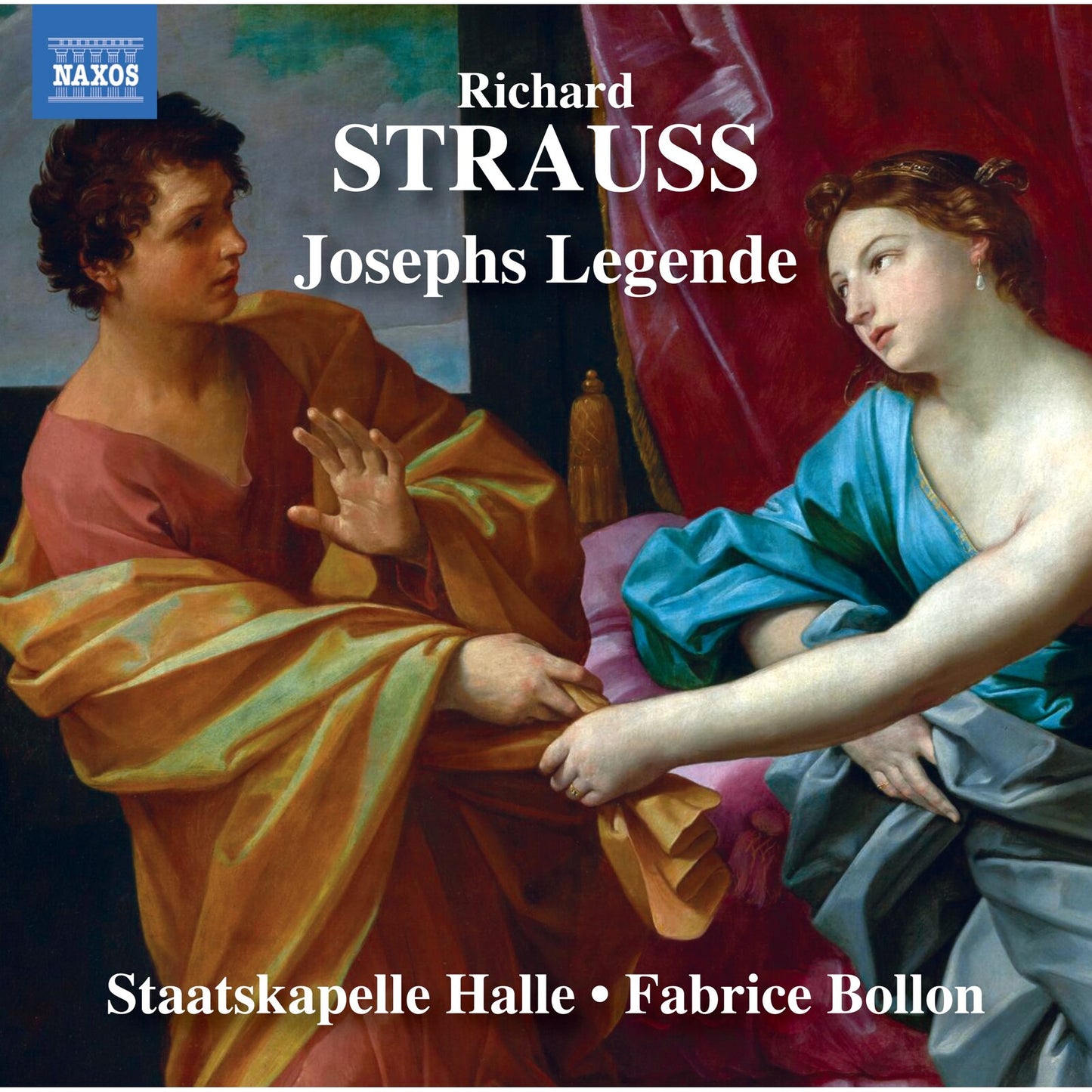CD cover for Strauss’ “Josephs Legende” featuring biblical figures.