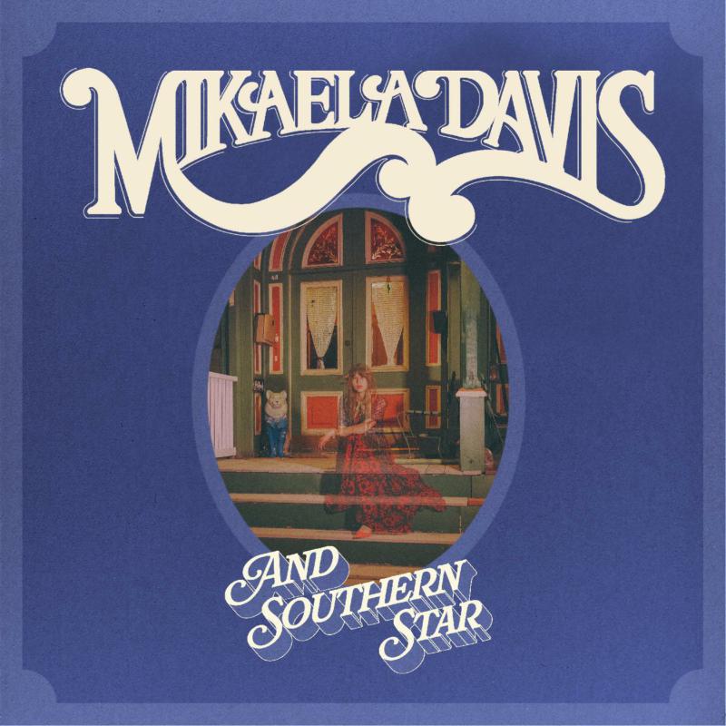 Album cover for Mikaela Davisā āAnd Southern Starā with a portrait inside an oval.