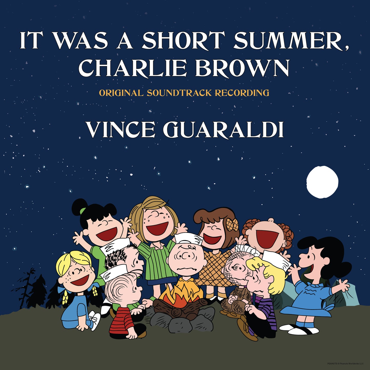 “It Was A Short Summer, Charlie Brown” CD cover with Peanuts characters.