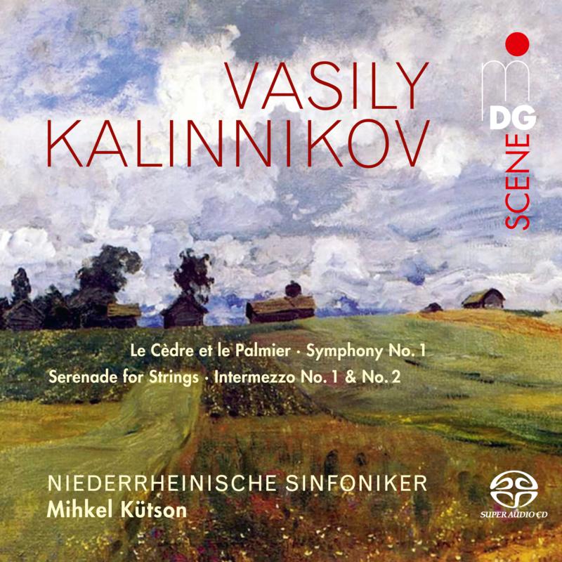 CD cover for Vasily Kalinnikov orchestral works by Niederrheinische Sinfoniker.
