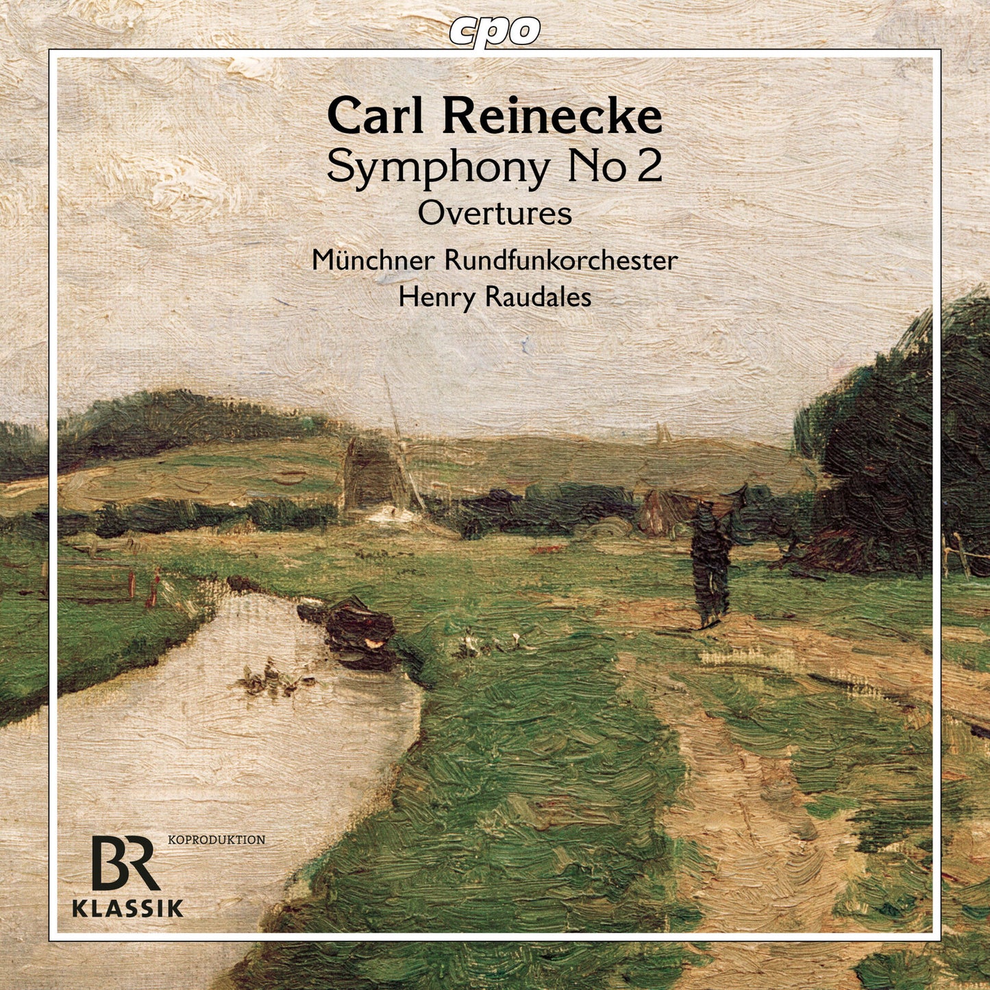 CD cover: Carl Reinecke's Symphony No. 2 with landscape painting.