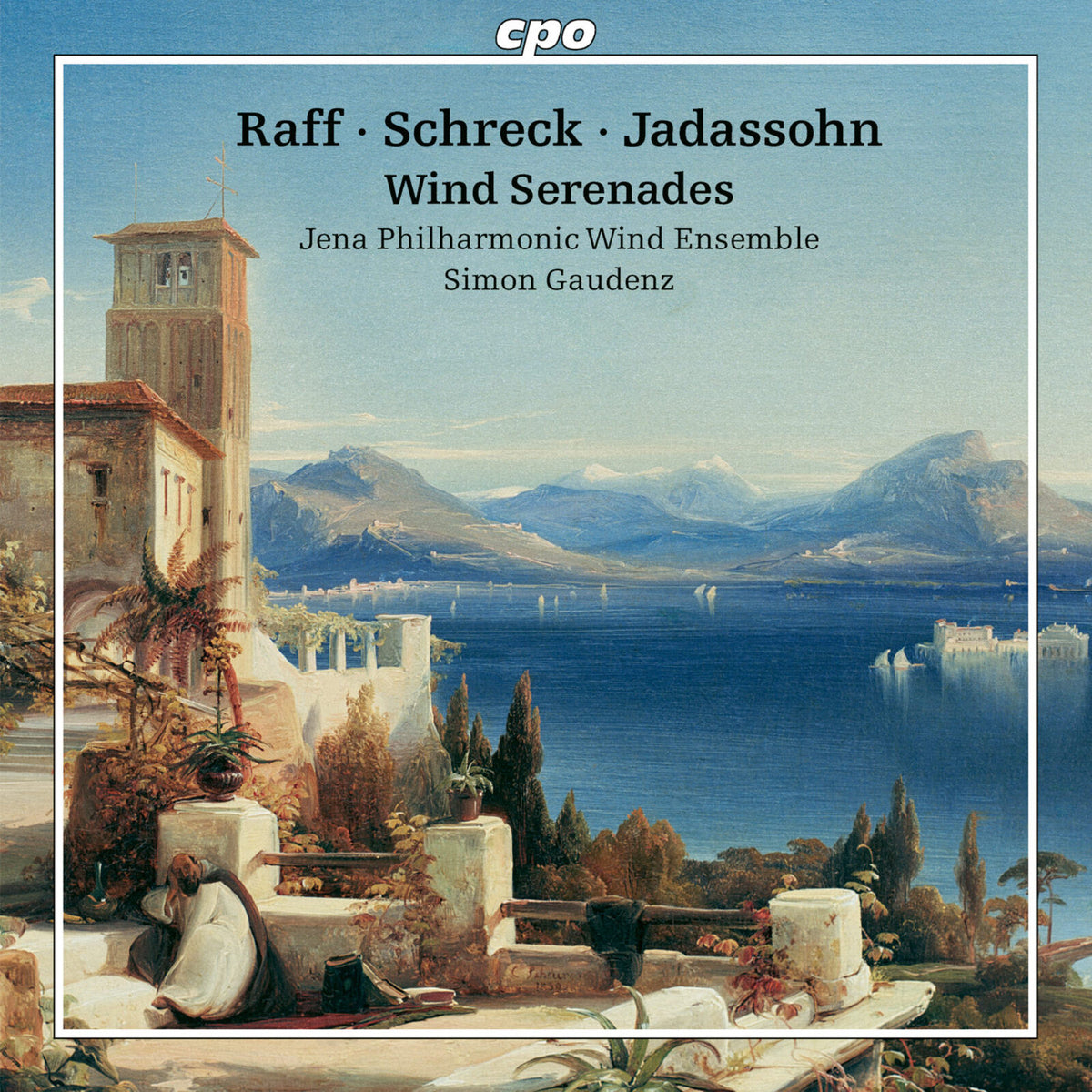 CD cover depicting a lakeside Italianate landscape with figures.