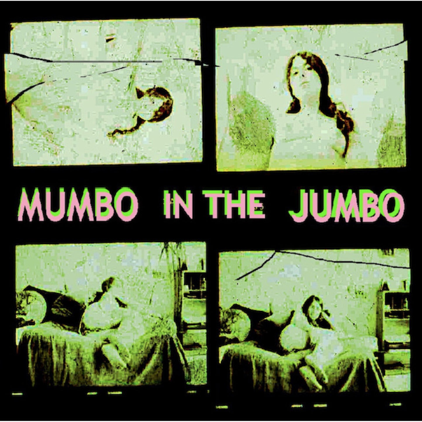 Album cover with four grainy, vintage-style photos of a woman.