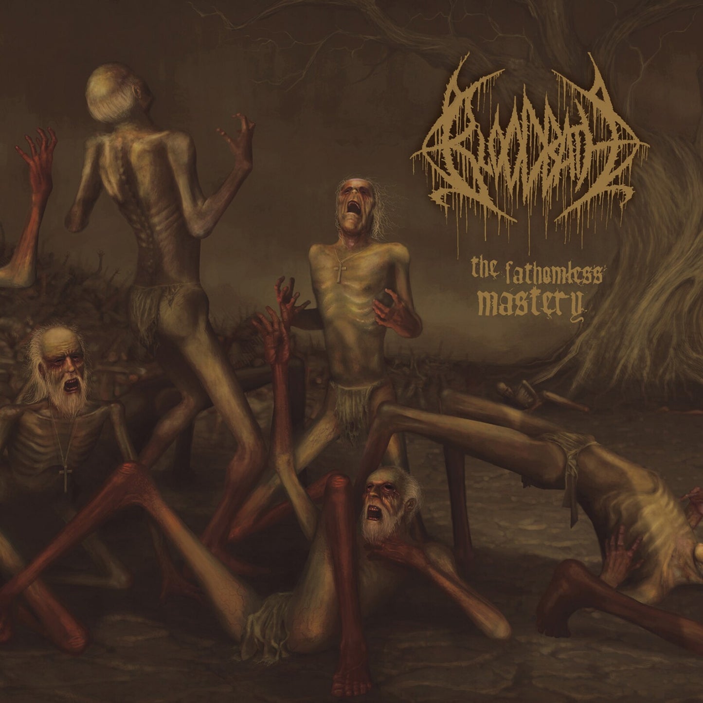 CD cover art depicting emaciated figures in a desolate, muddy landscape.