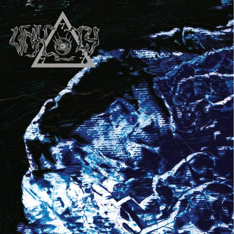 CD cover for Unholy - The Second Ring Of Power, blue and white.