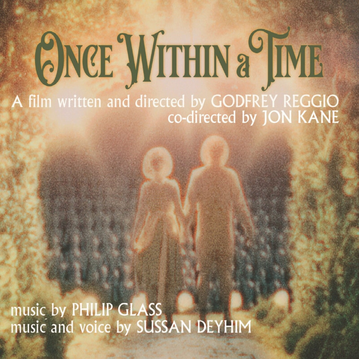 CD cover for “Once Within A Time” soundtrack, featuring blurred figures.