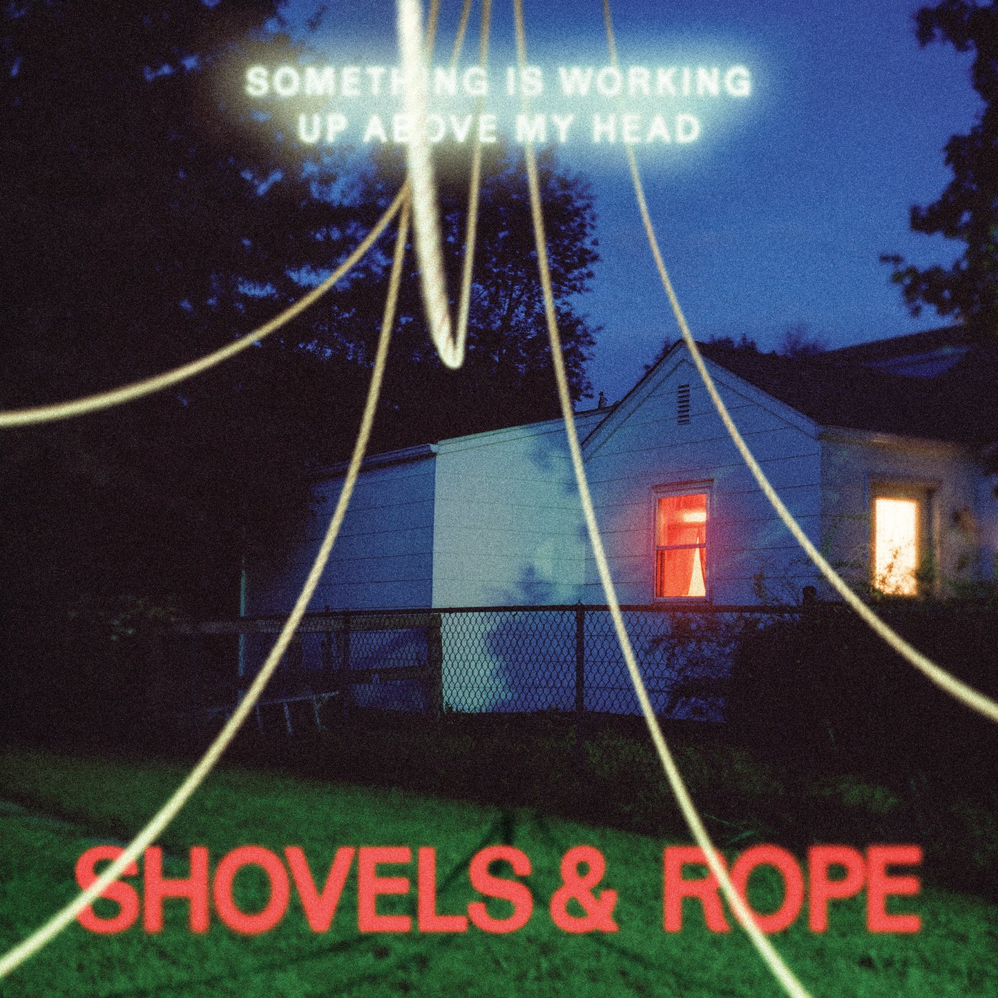 Album cover for Shovels & Rope, featuring a house at dusk.
