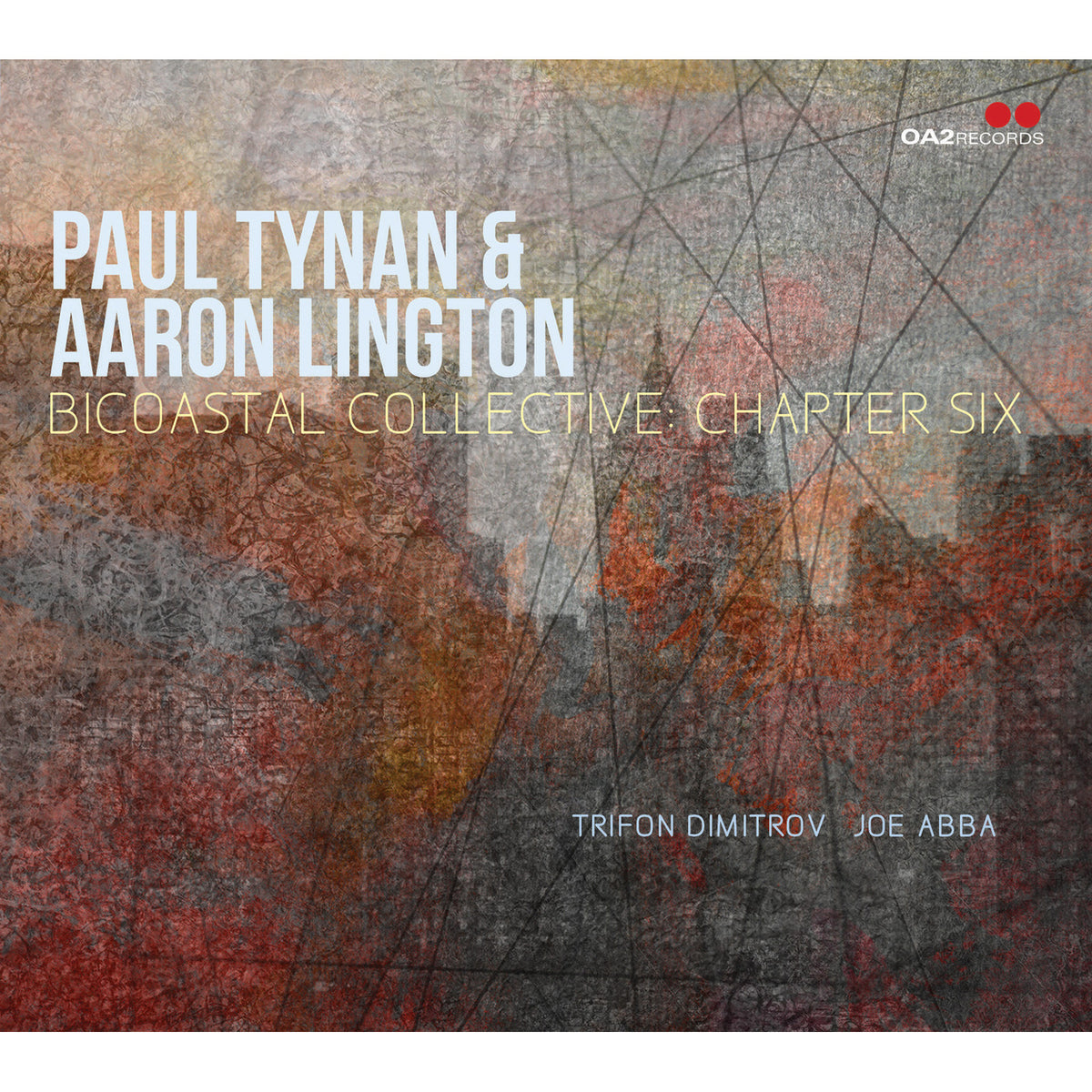 CD cover for Paul Tynan & Aaron Lington’s “Bicoastal Collective Chapter Six.”