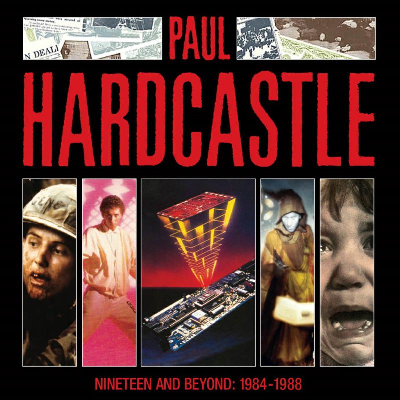 CD cover for Paul Hardcastle’s “Nineteen And Beyond” with collage imagery.