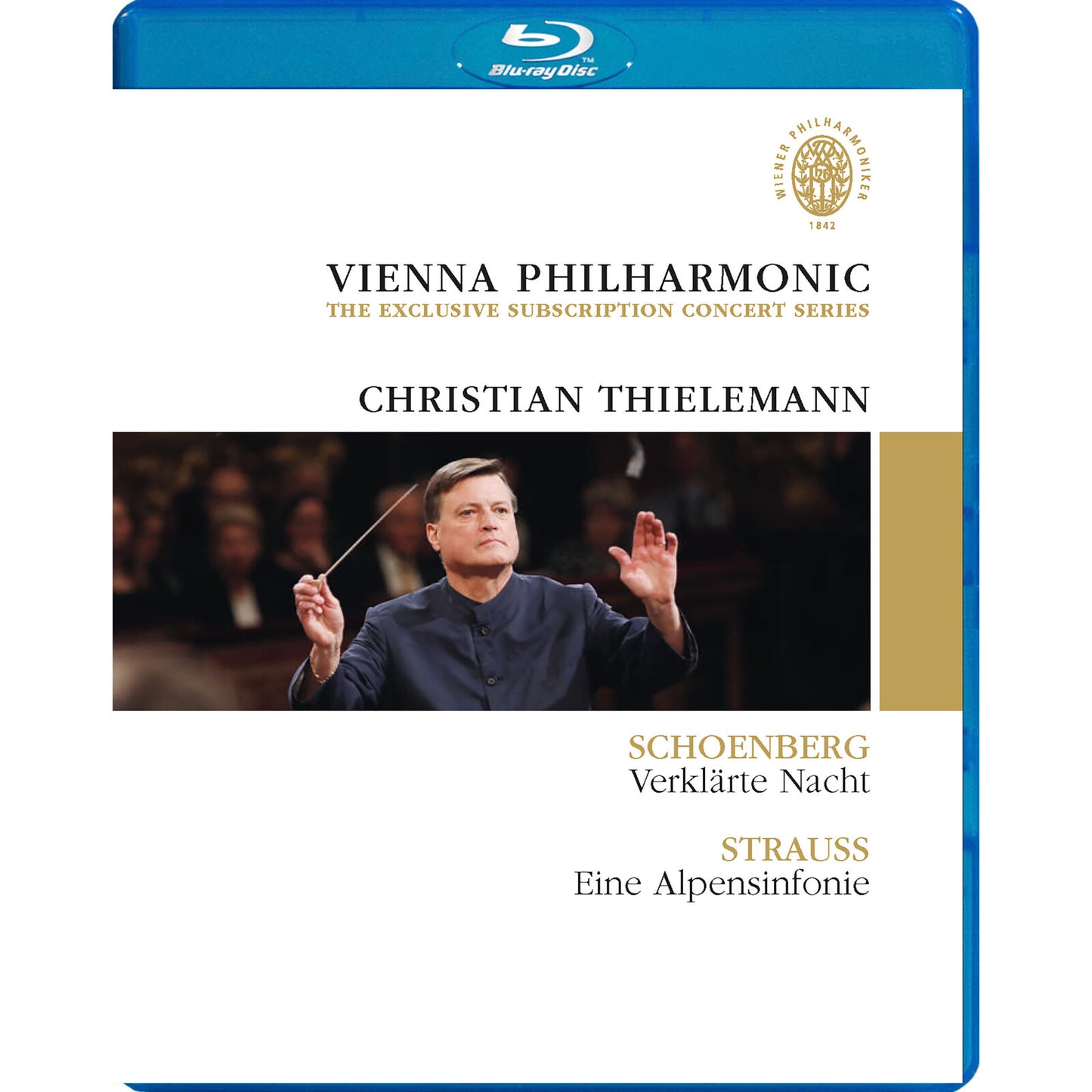 Blu-ray cover featuring conductor Christian Thielemann and orchestra details.