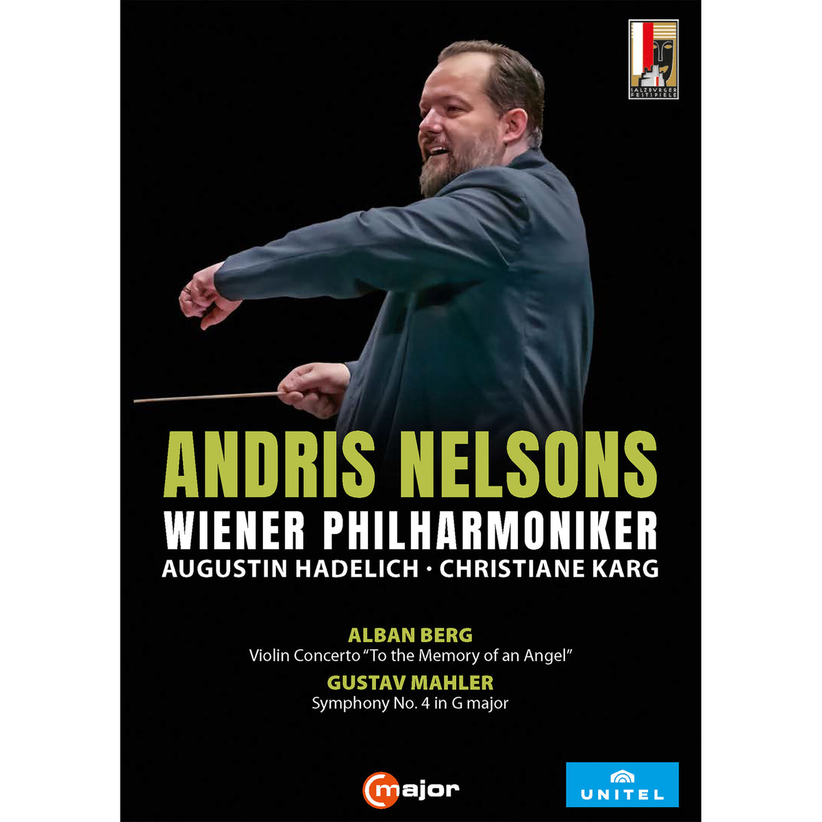 DVD cover featuring conductor Andris Nelsons with the Vienna Philharmonic.