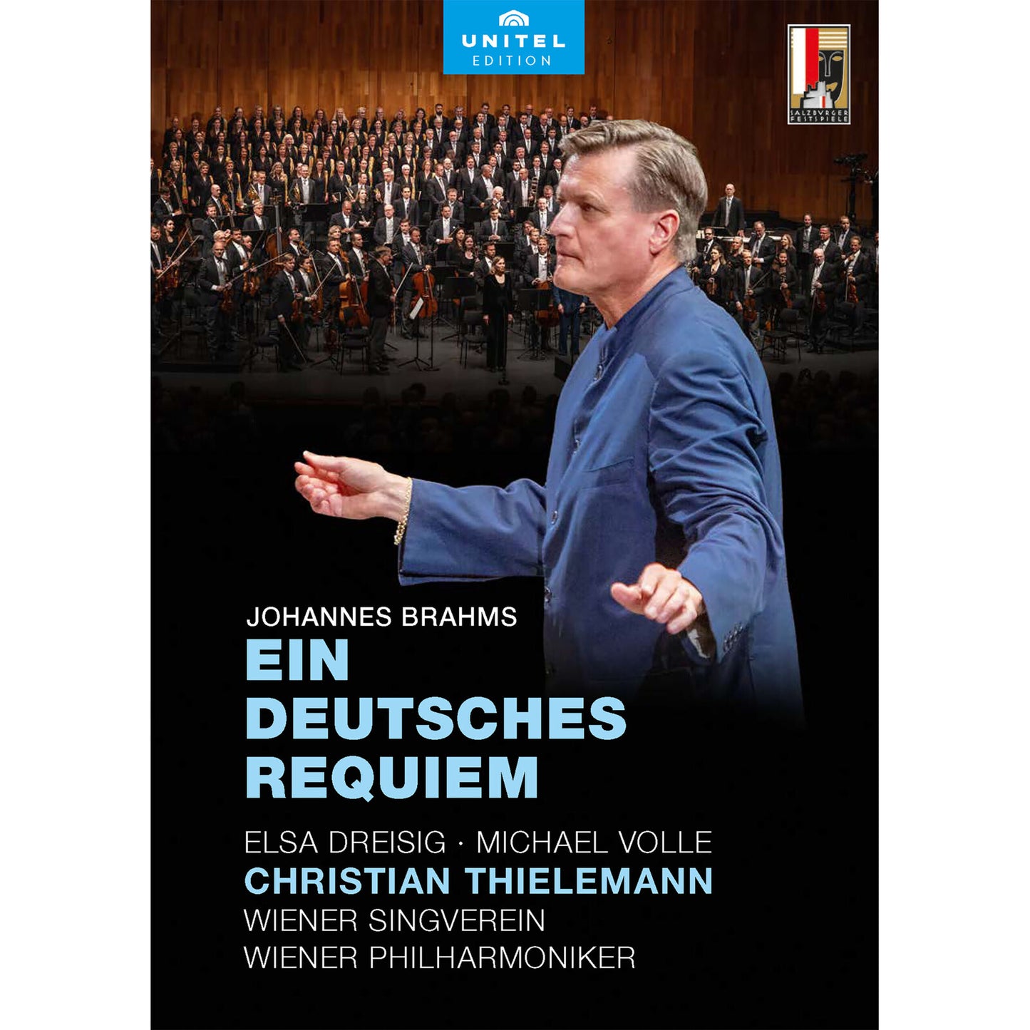 DVD cover featuring conductor Christian Thielemann leading an orchestra and choir.