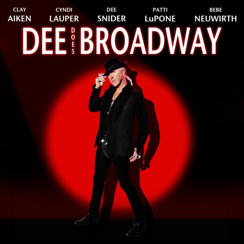 Dee Snider album cover, featuring him in a suit against a red background.