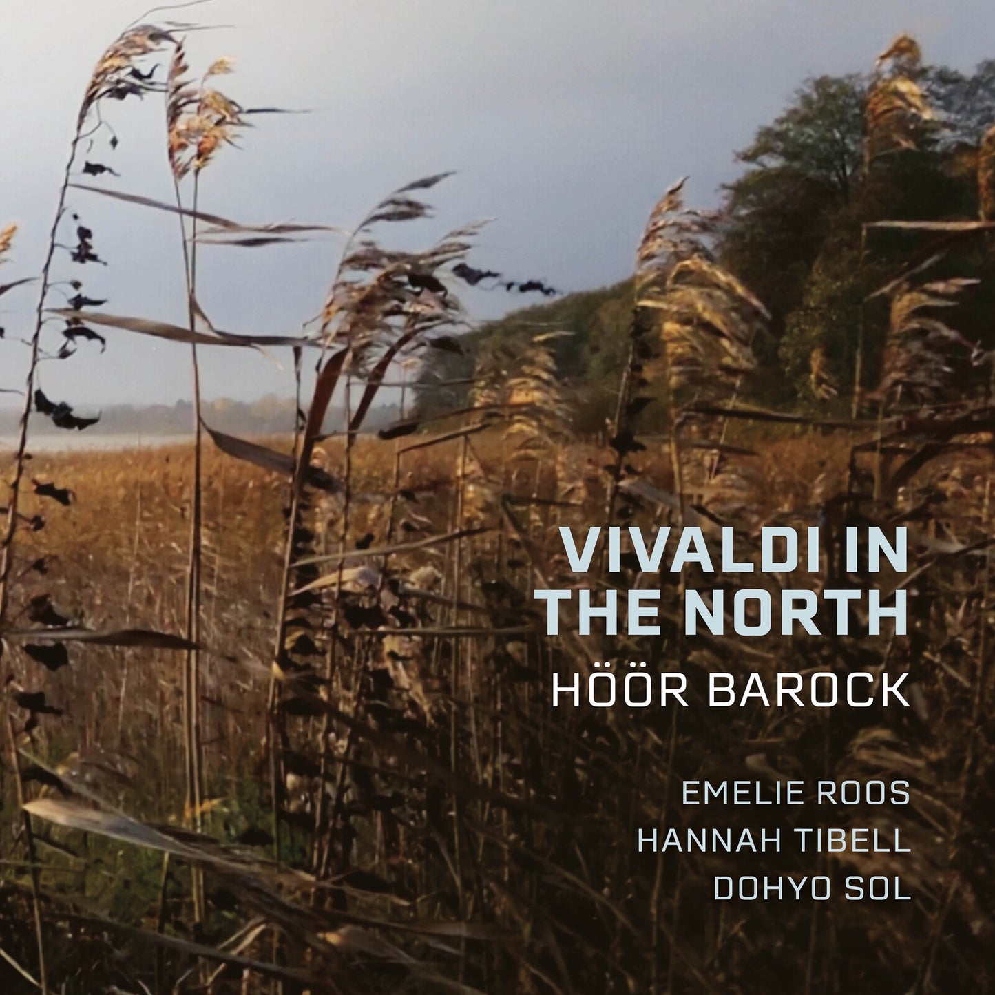 CD cover for "Vivaldi In The North" by Höör Barock, with reeds.
